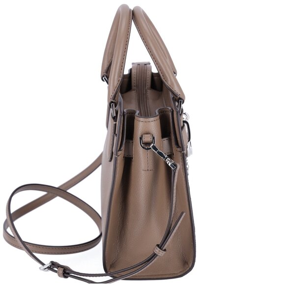 Michael Kors Hamilton Small Satchel Crossbody Exotic MK Dust MK Multi - Picture 7 of 9